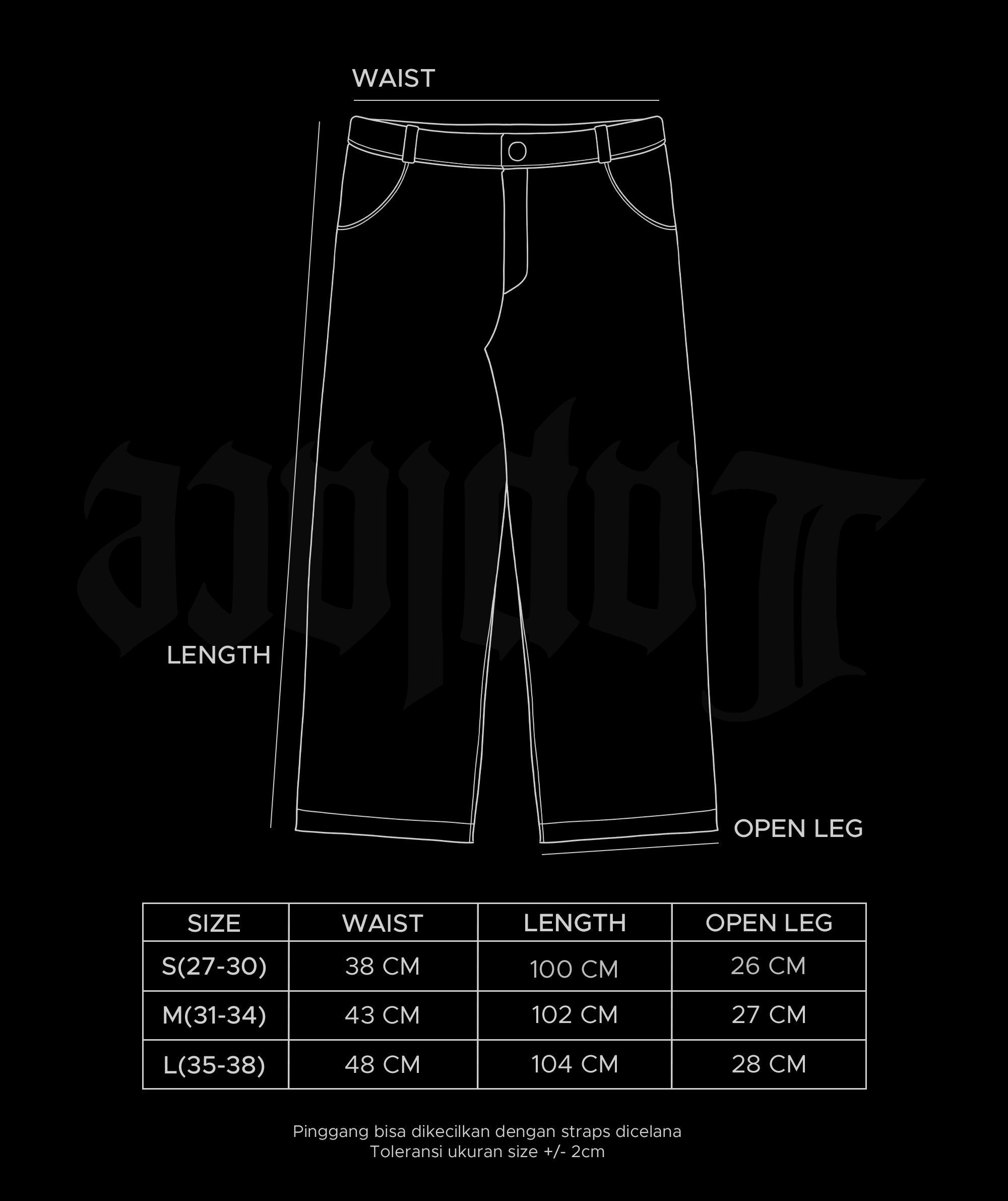 ASTA / BLACK COVER / CALÇA CARGO